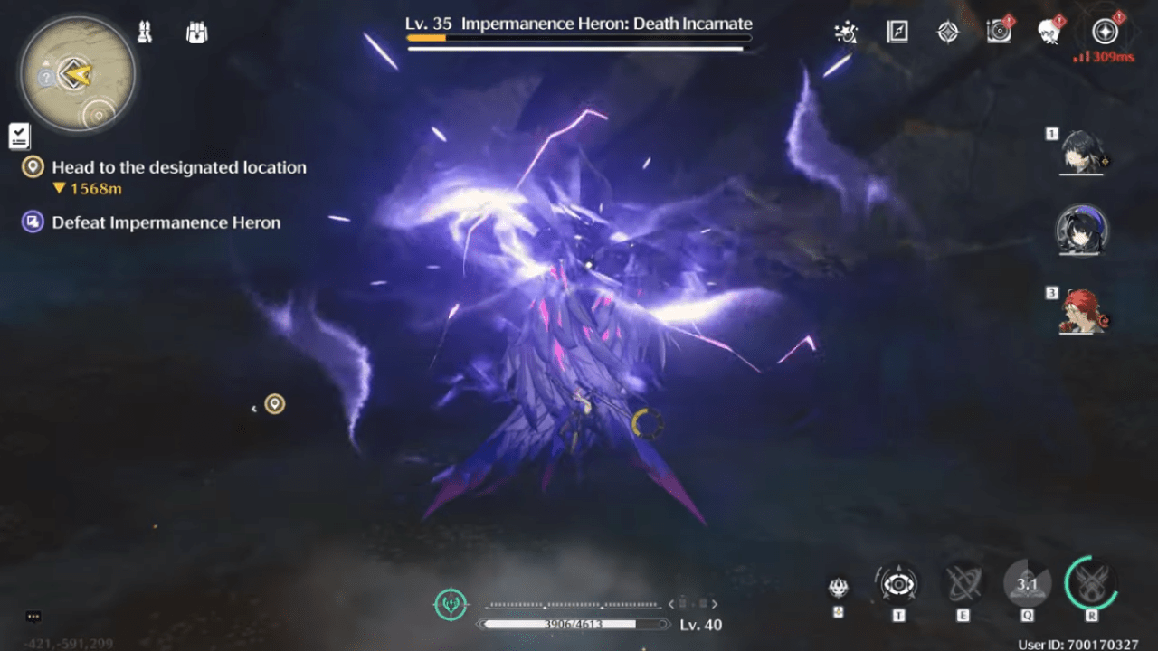 Impermanence Heron Boss Fight Wuthering 2
