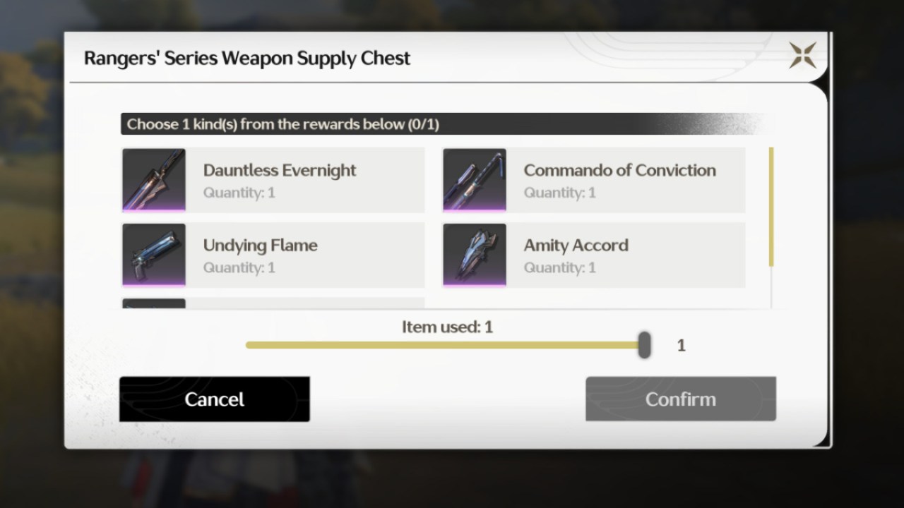 Wuthering Waves Rangers Series Weapon Supply Chest