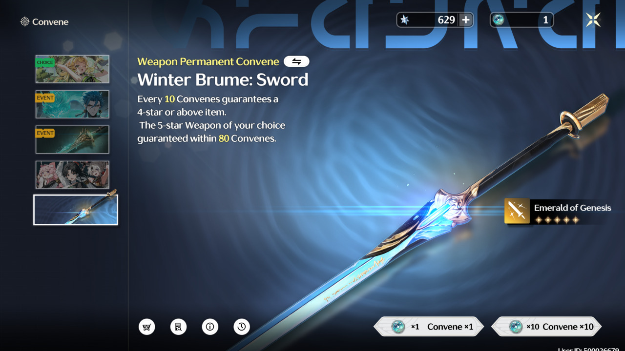 Wuthering Waves Weapon Banner