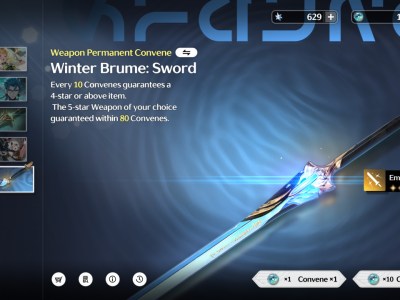 Wuthering Waves Weapon Banner