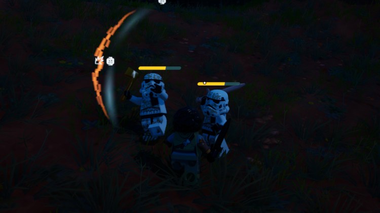 Fighting Stormtroopers In Lego Fortnit