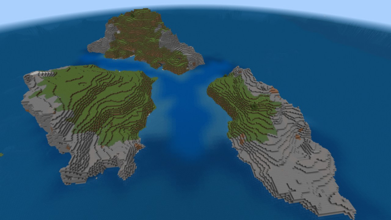 Minecraft Survival Island Tri Rock