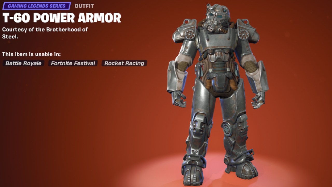 Power Armor Fortnite