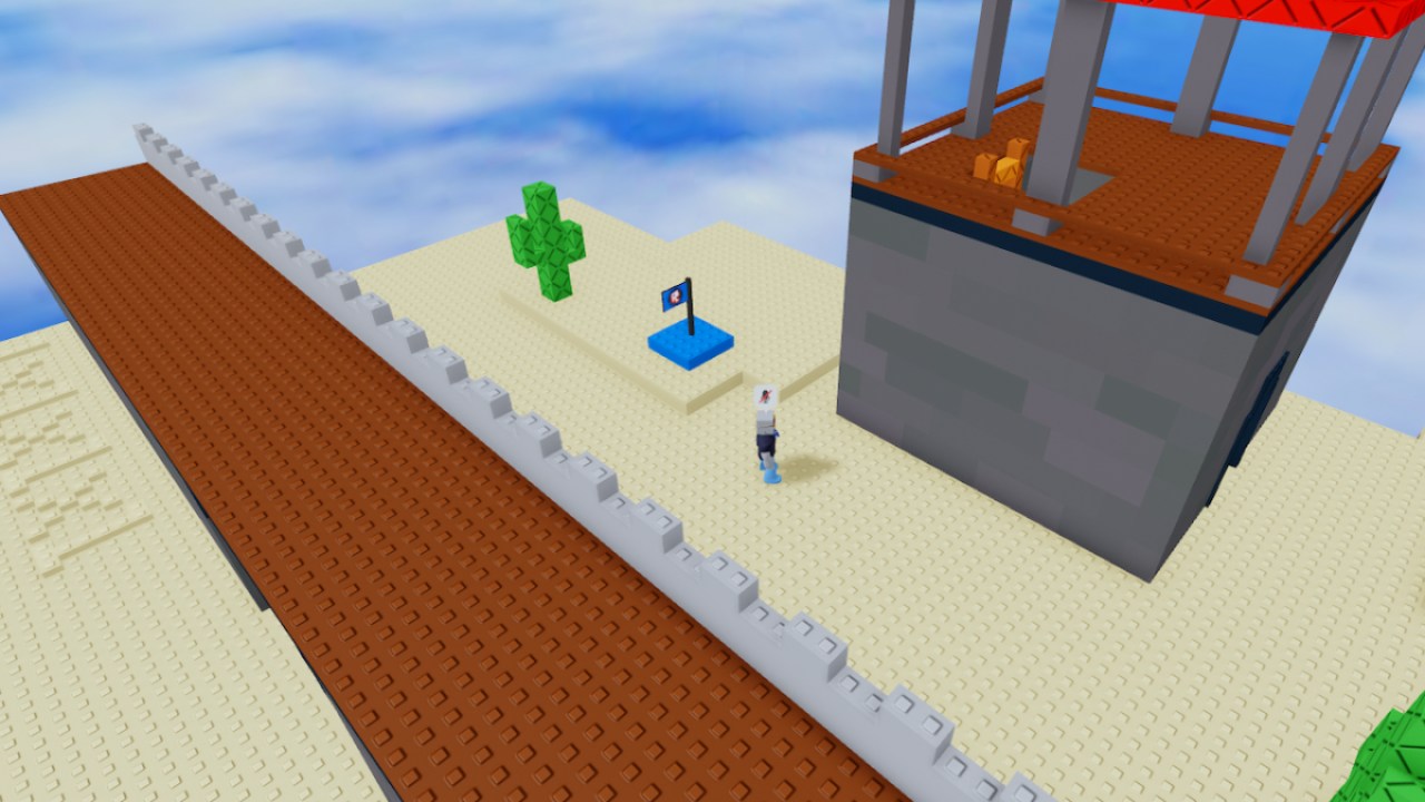 Roblox The Classic Blue Flag