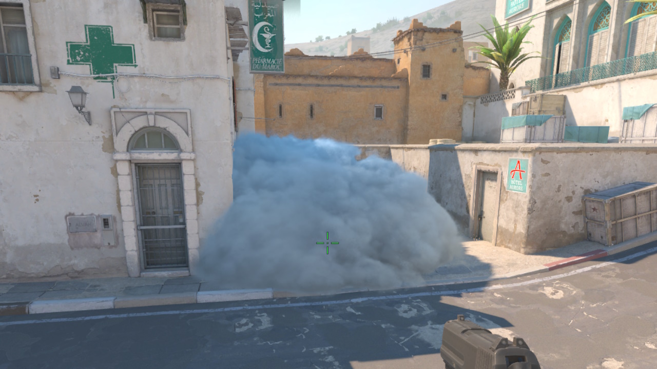 Лучшие места для дыма в Dust 2 в CS2