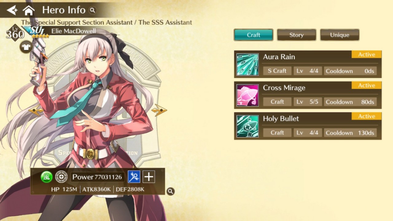 Trails Of Cold Steel S Tier