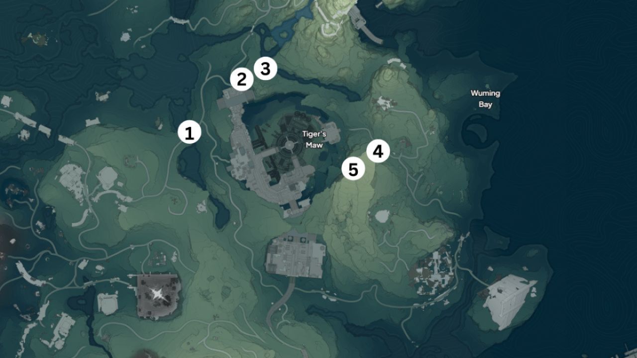 Wuthering Waves Void Thunder Echo Farming Route And Locations Tigers Maw