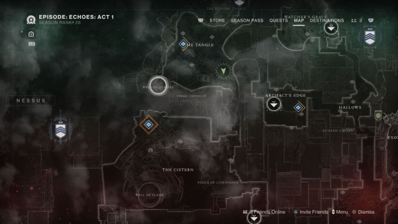 Destiny 2 Enigma Protocol Mission Puzzle Well Of Echoes
