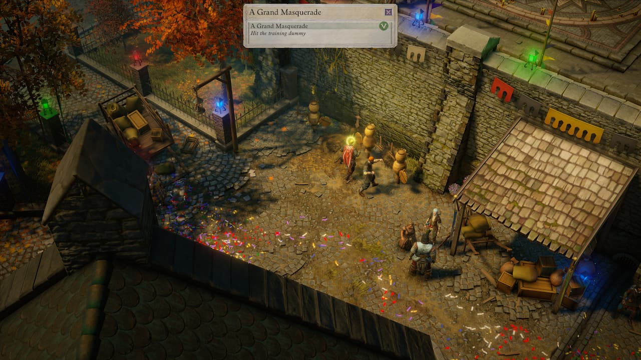 All festive entertainment locations in Pathfinder WOTR Dance of Masks