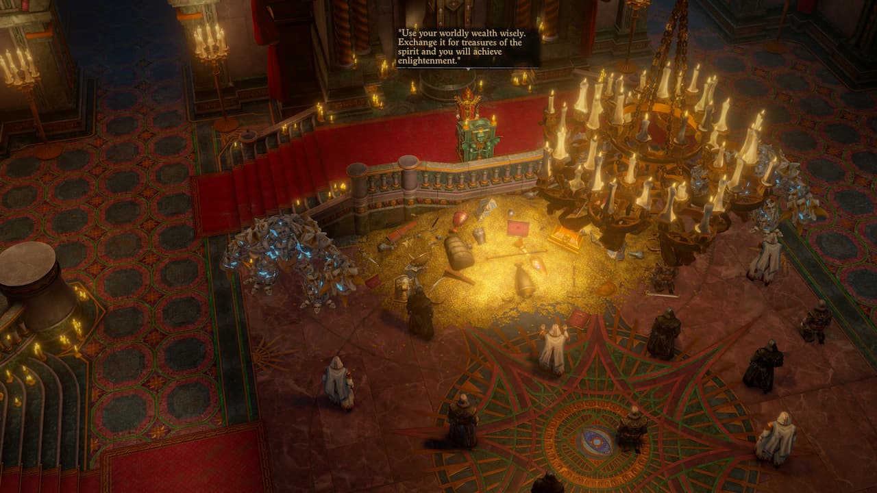 Pathfinder WOTR Dance of Masks Razmir Palace stronghold walkthrough