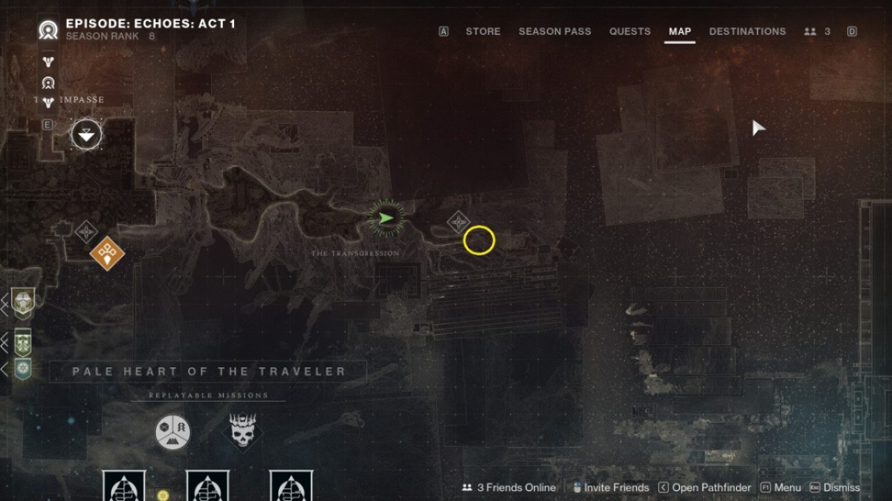 Vision Of The Traveler Locations 8