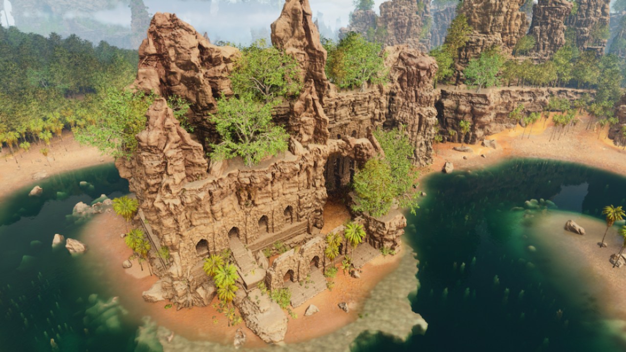 Ark Survival Ascended Jungle Temple Base
