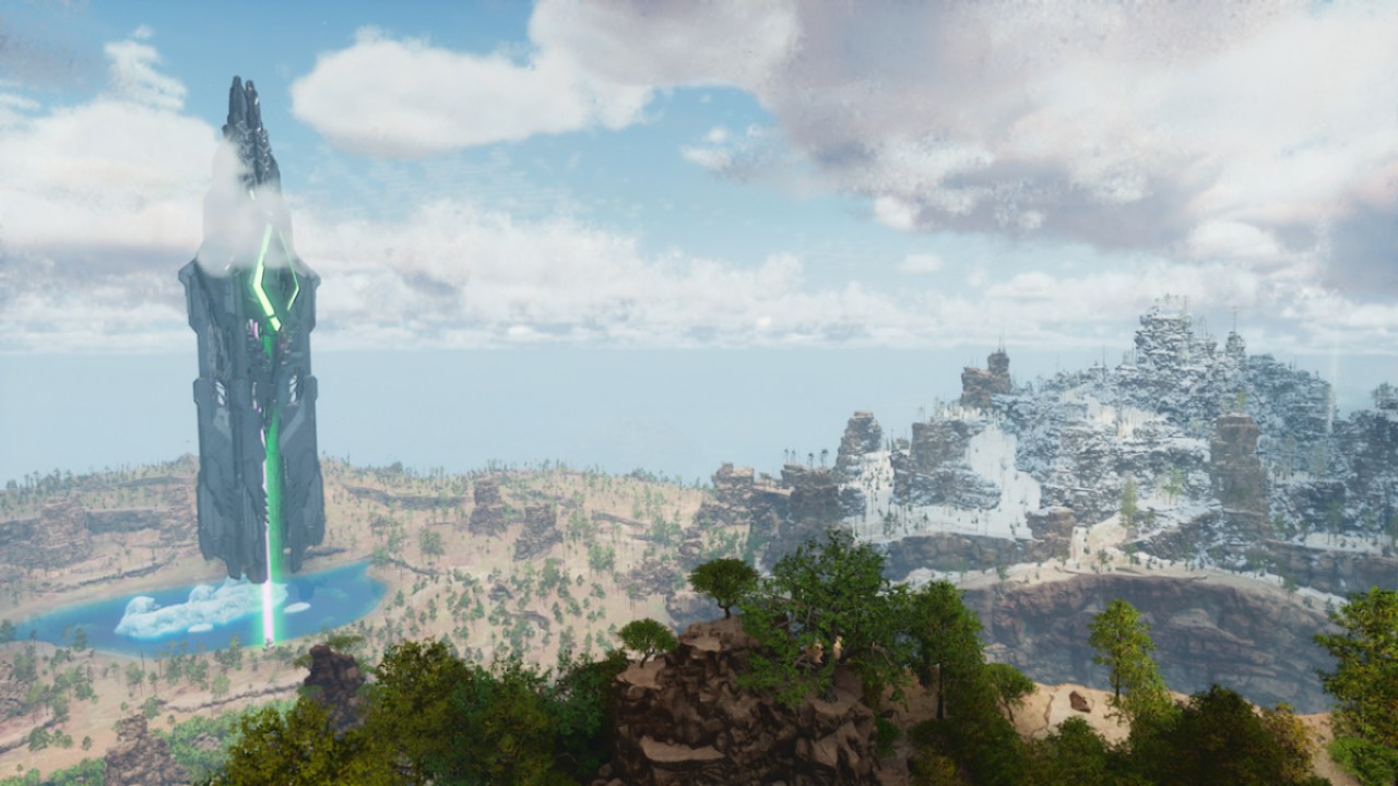 Ark Survival Ascended The Center Island View