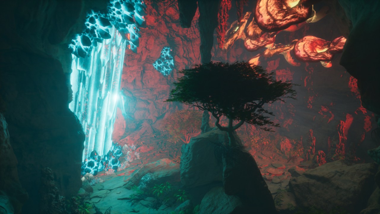Ark Survival Ascended The Center Jungle Cave
