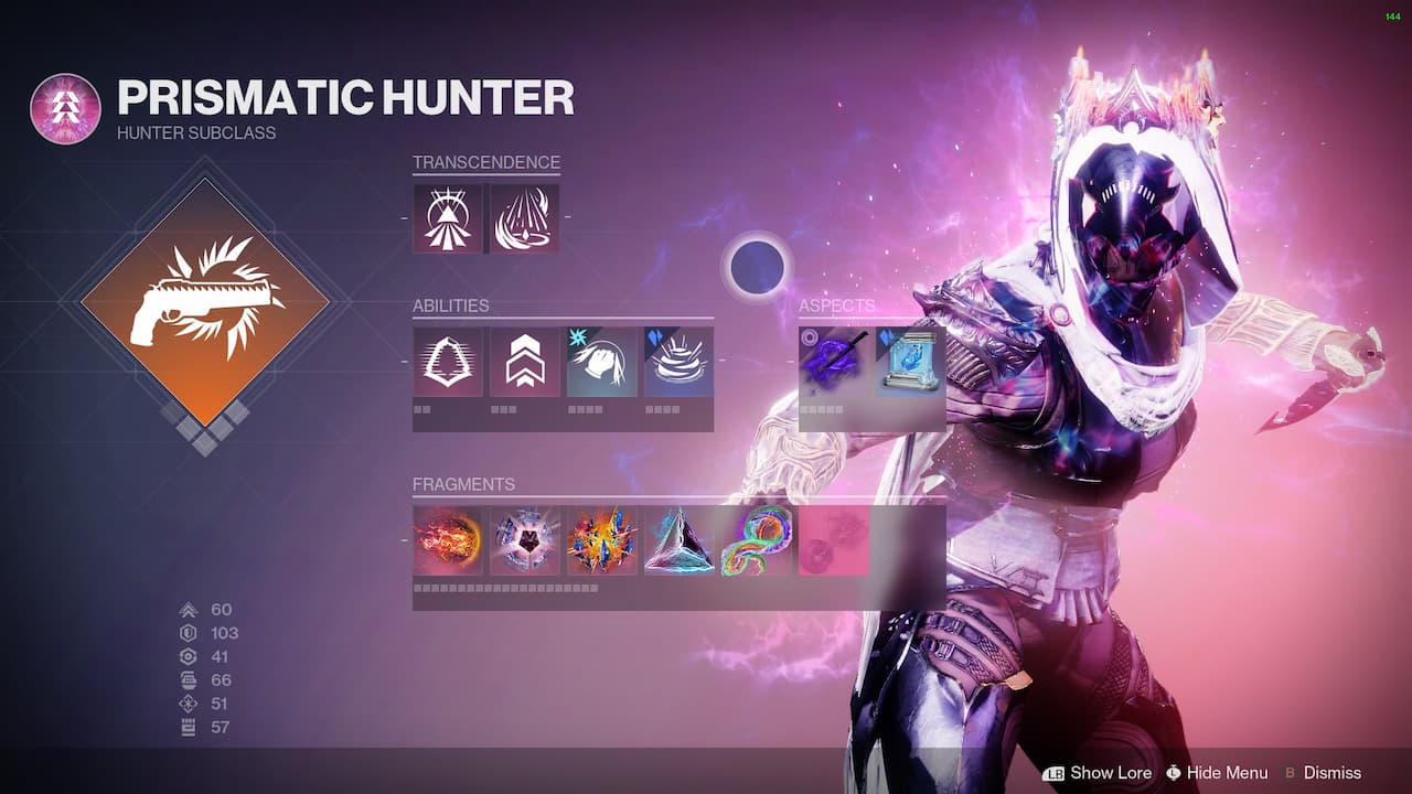 Лучшие призматические сборки Destiny 2 Hunter: аспекты, фрагменты и способности