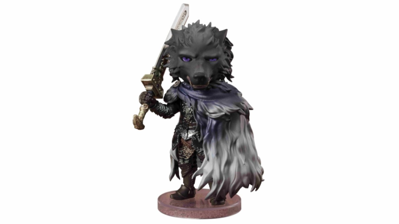 Figurine de loup
