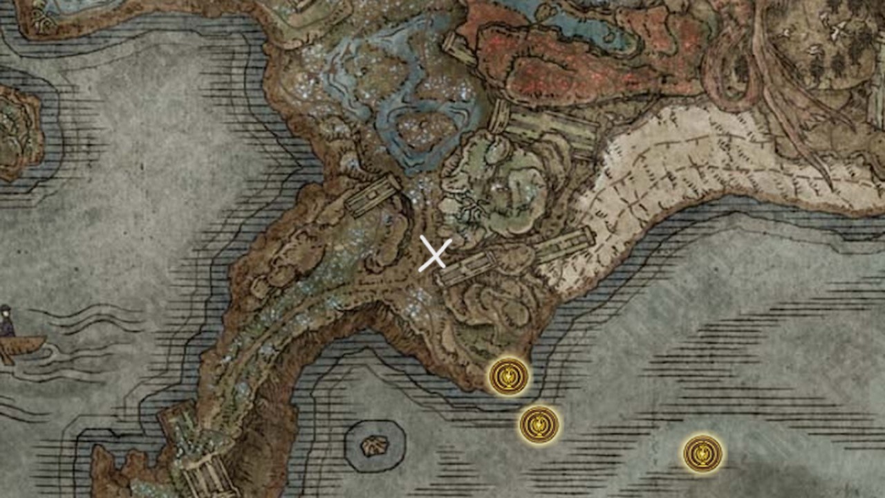 Elden Ring Shadow Of The Erdtree Southern Shore Map Fragment