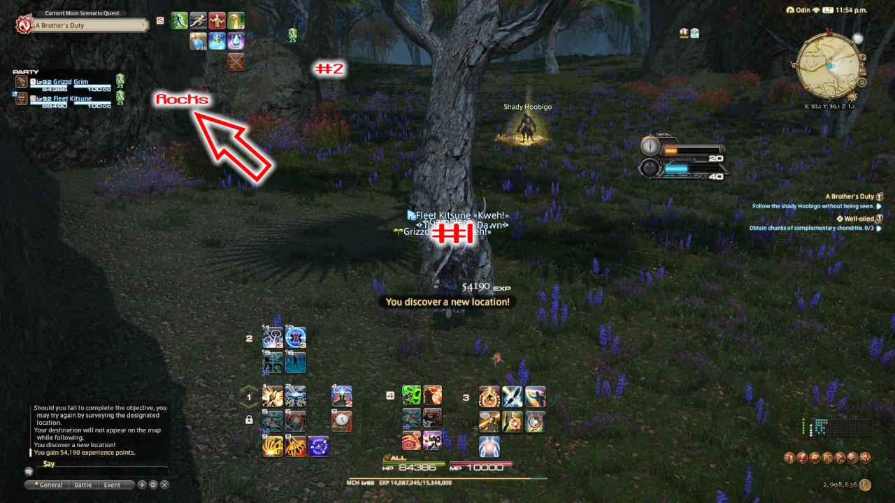 How to follow Wawkesa and the Shady Hoobigo without being seen in FFXIV Dawntrail