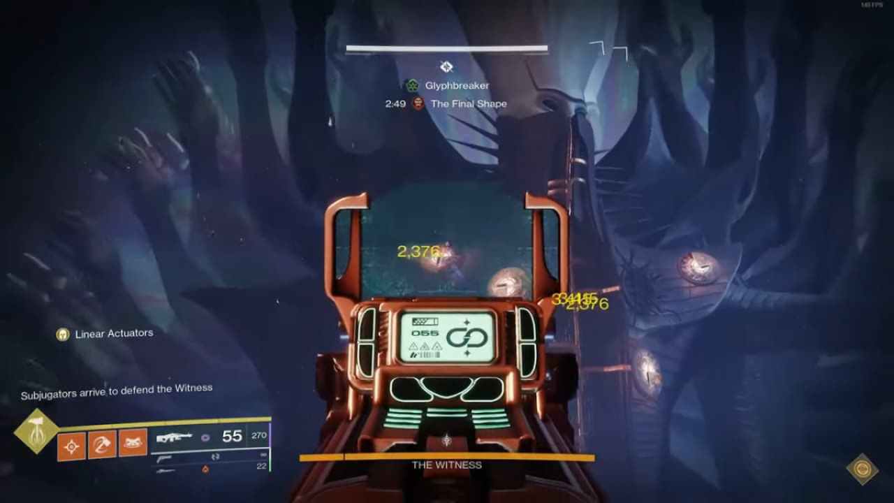 How To Cheese The Witness Encounter In Destiny 2 Salvations Edge Glyphs