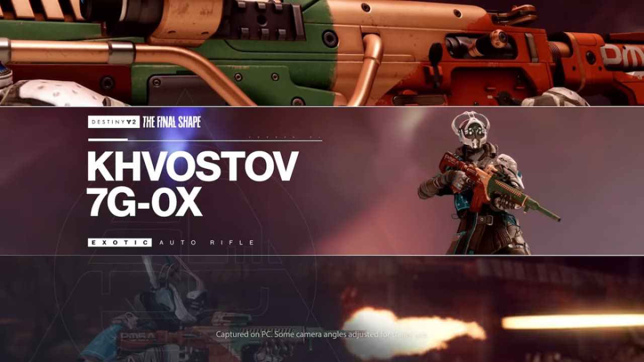 How To Get The Khvostov 7g0x In Destiny 2 Showcase 2