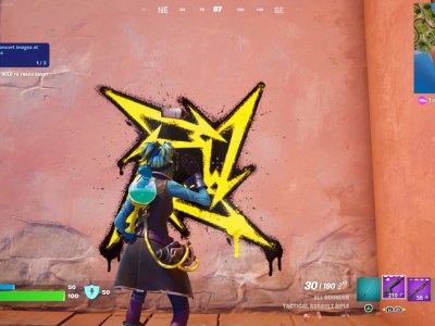 How to spray Metallica concert images in Fortnite