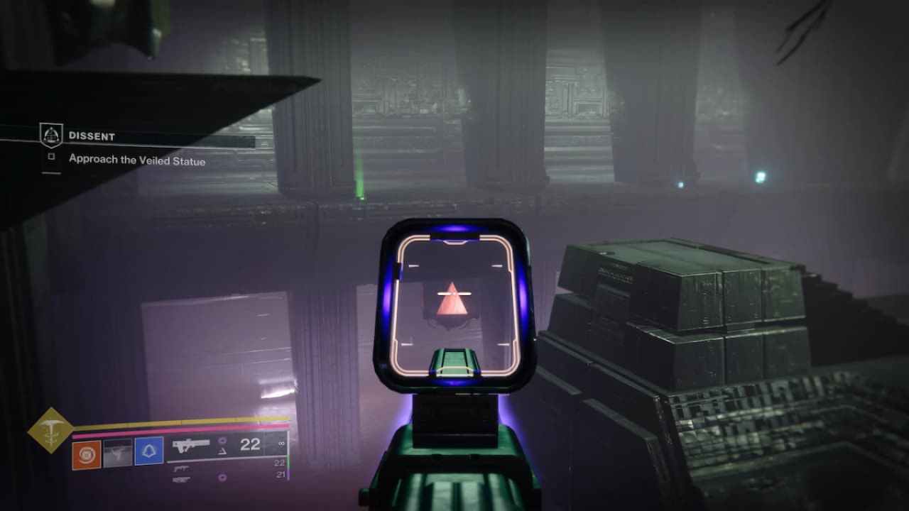 What Are The Stone Cube Red Triangles And Blue Circles In Destiny 2 Pale Heart Darkness