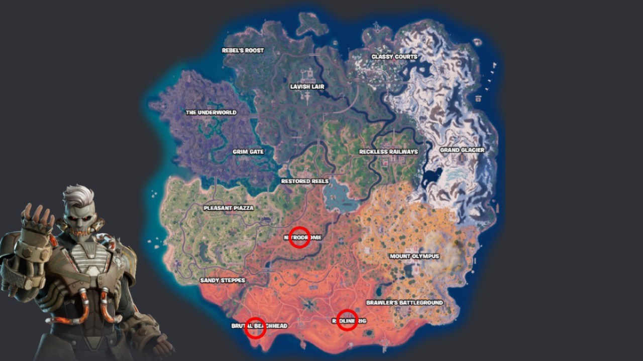 Boss Locations Fortnite