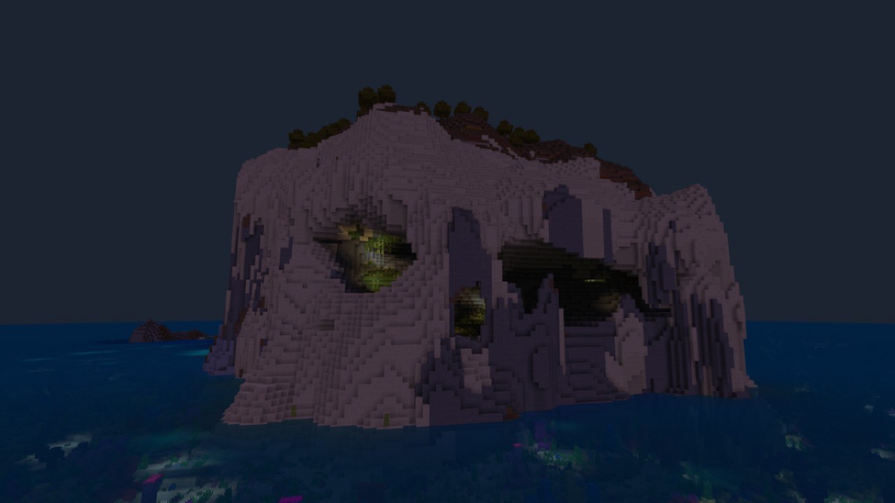 Melting Skull Island Minecraft Seed