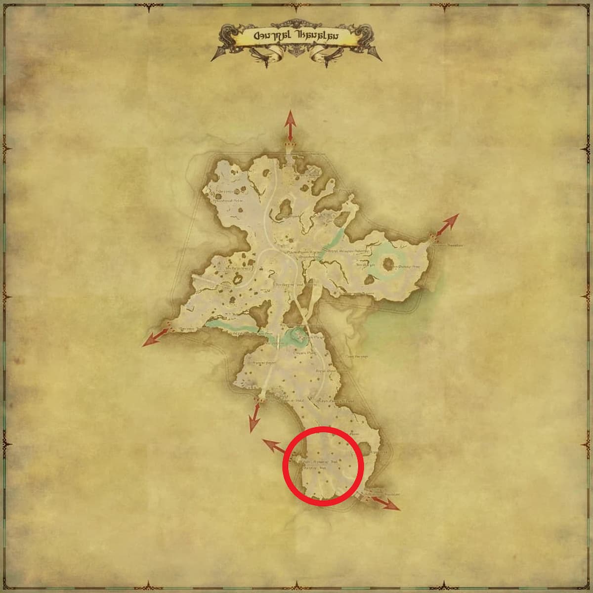 All Arr Hunt Mark Locations In Ffxiv Central Thanalan Ovjang