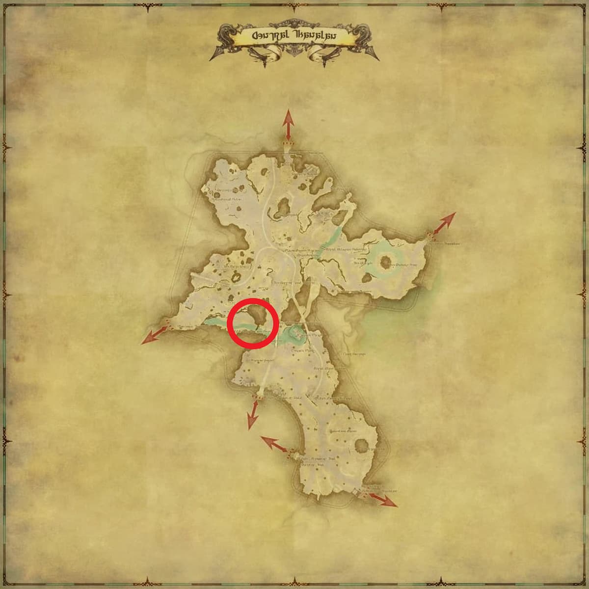 All Arr Hunt Mark Locations In Ffxiv Central Thanalan Spitfire (fate)