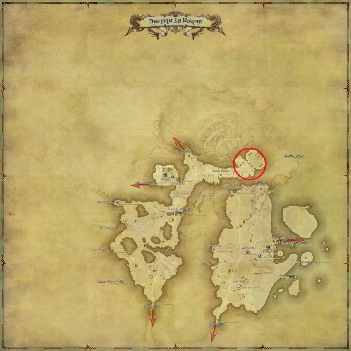 All Arr Hunt Mark Locations In Ffxiv Eastern La Noscea 2nd Cohort Vanguard