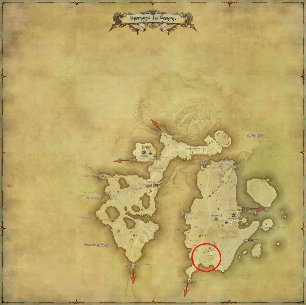 All Arr Hunt Mark Locations In Ffxiv Eastern La Noscea Apkallu