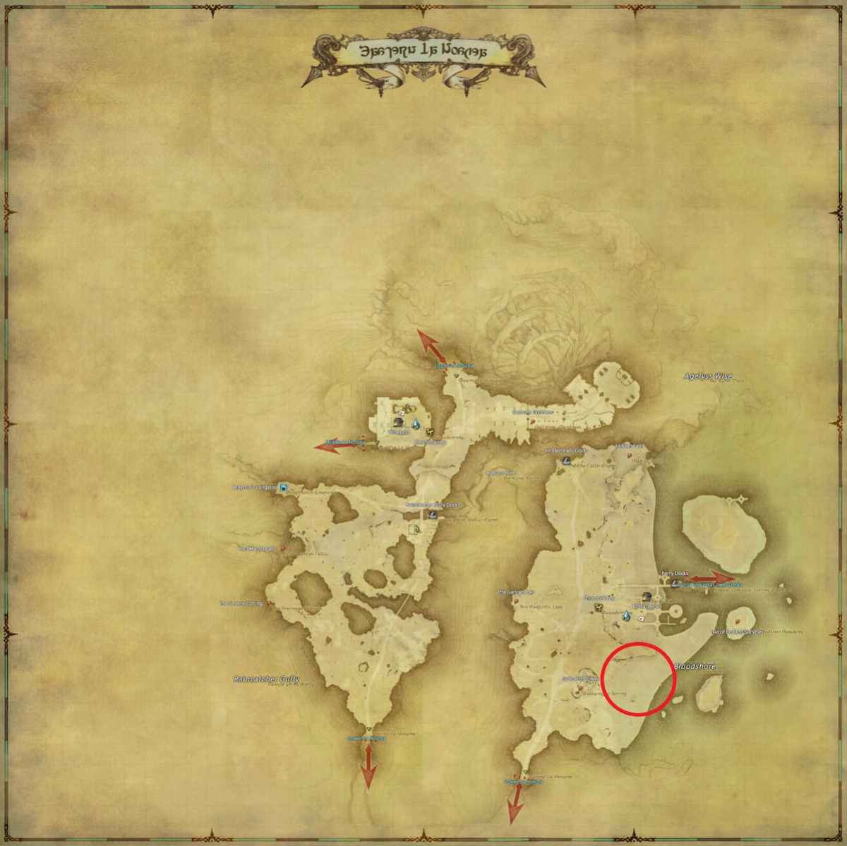 All Arr Hunt Mark Locations In Ffxiv Eastern La Noscea Snipper