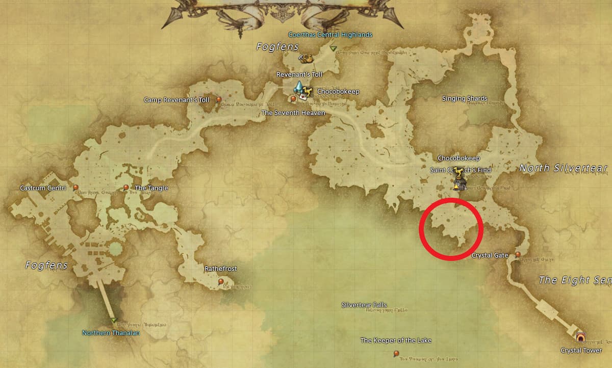 All Arr Hunt Mark Locations In Ffxiv Mor Dhona Dione (fate)