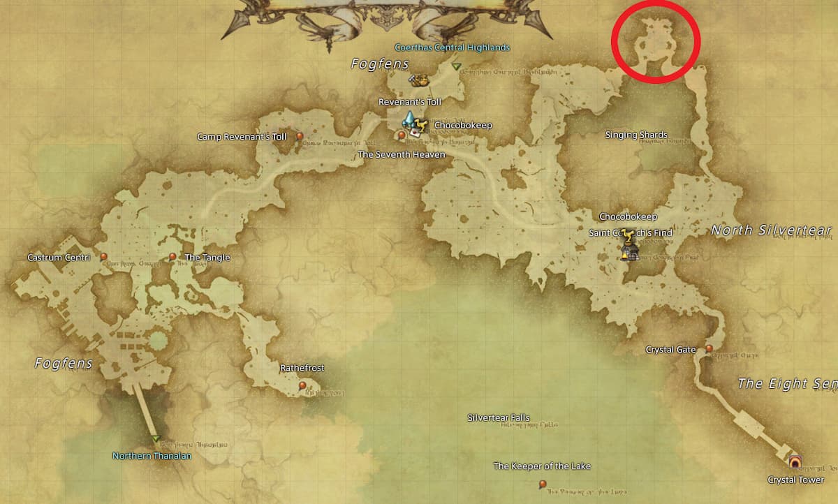 All Arr Hunt Mark Locations In Ffxiv Mor Dhona Hapalit