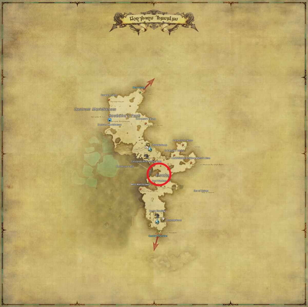 All Arr Hunt Mark Locations In Ffxiv Northern Thanalan Basilisk