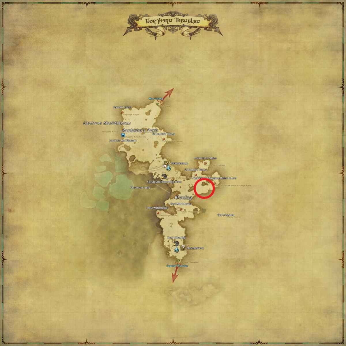 All Arr Hunt Mark Locations In Ffxiv Northern Thanalan Bomb Baron (fate)