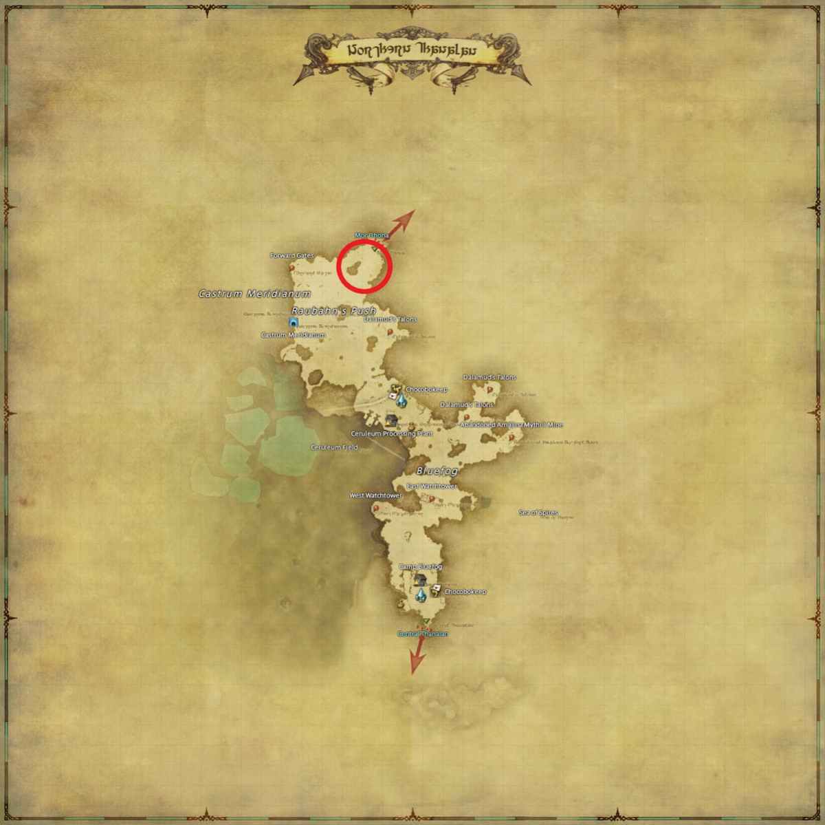 All Arr Hunt Mark Locations In Ffxiv Northern Thanalan Vanguard Prototype (fate)