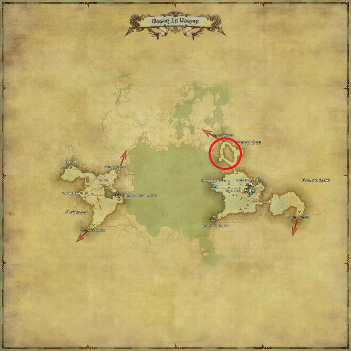 All Arr Hunt Mark Locations In Ffxiv Upper La Noscea Kobold Sidesman