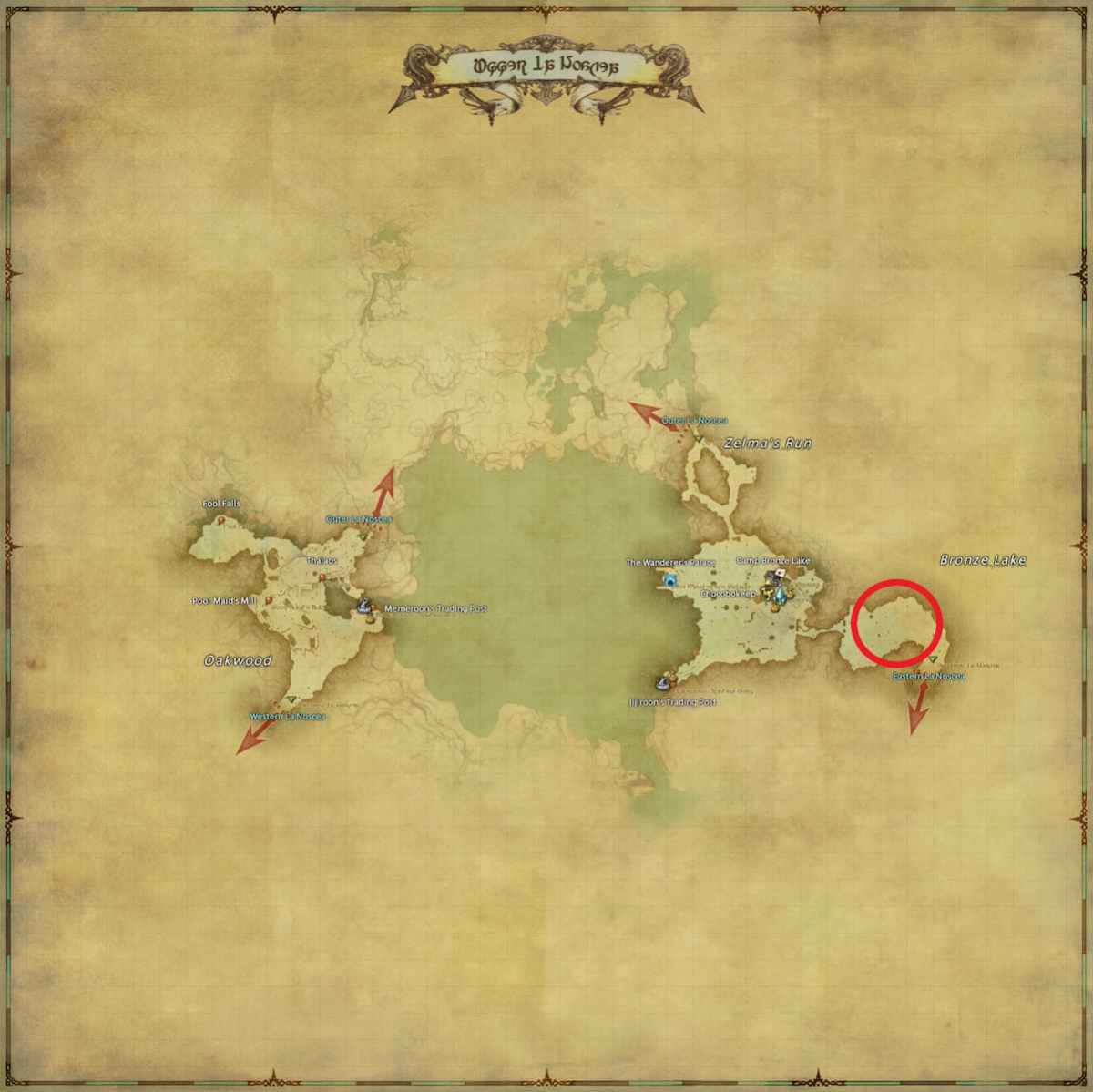 All Arr Hunt Mark Locations In Ffxiv Upper La Noscea Oannes (fate)