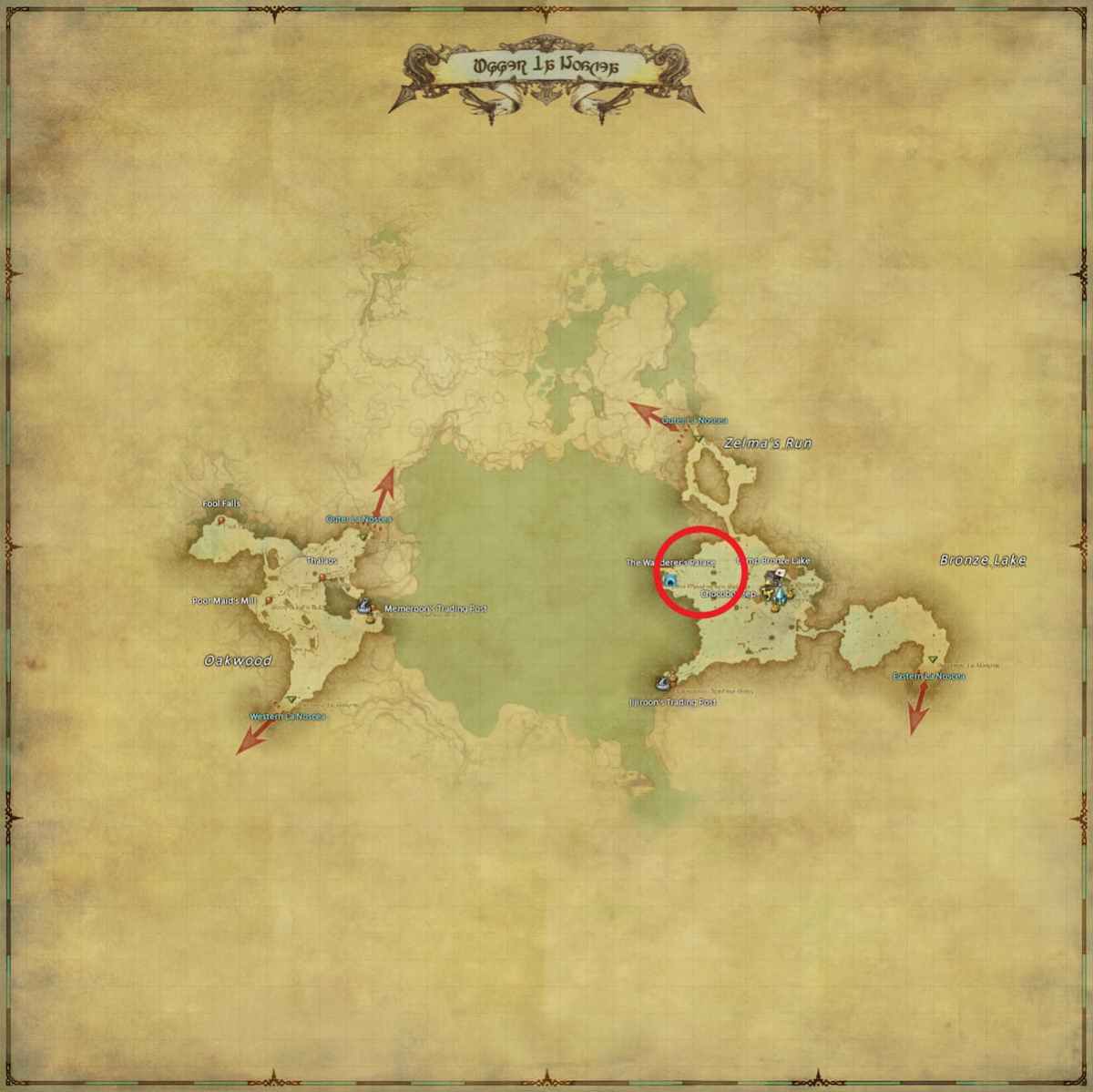 All Arr Hunt Mark Locations In Ffxiv Upper La Noscea Salamander