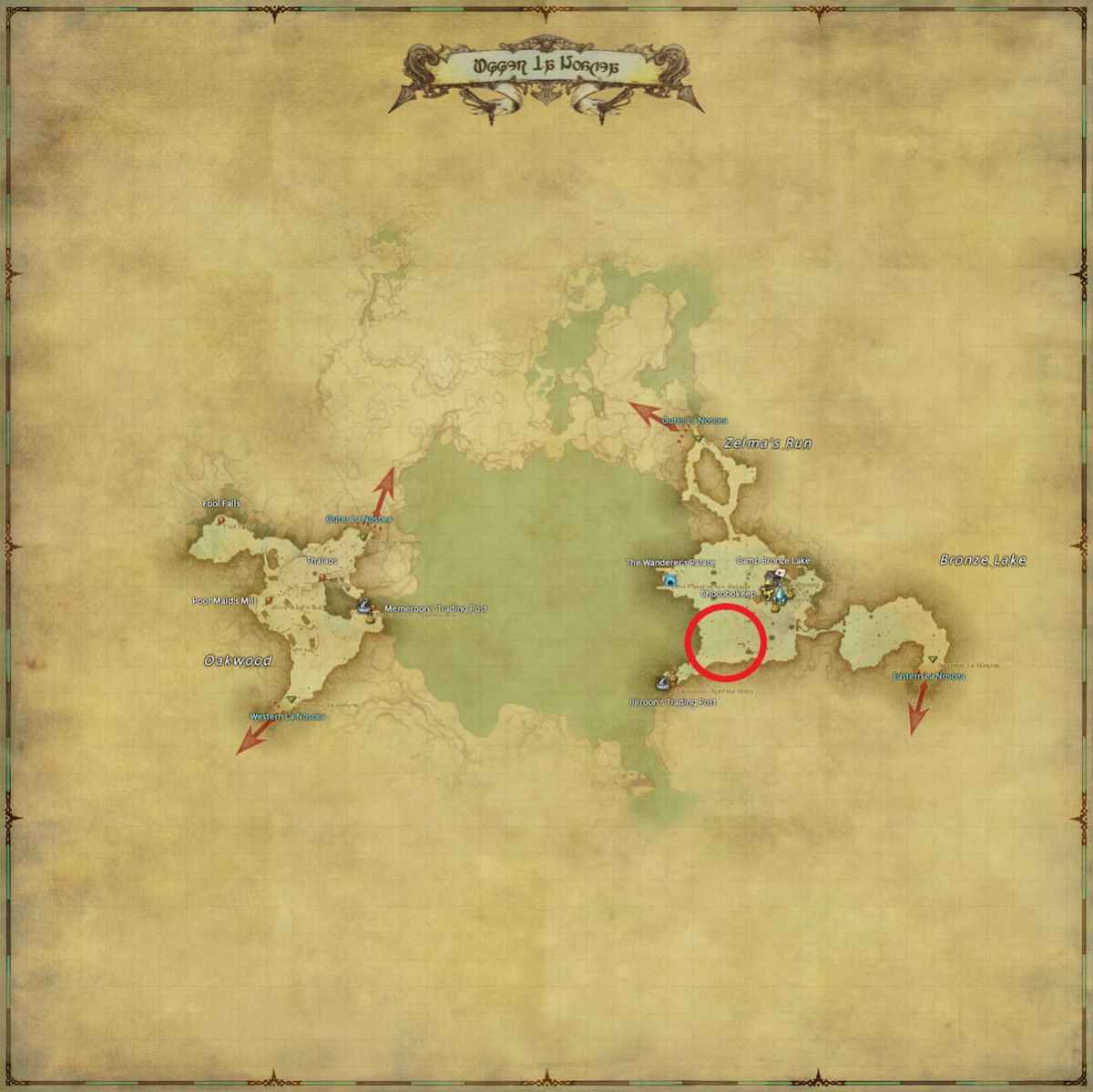 All Arr Hunt Mark Locations In Ffxiv Upper La Noscea Zoredonite (fate)