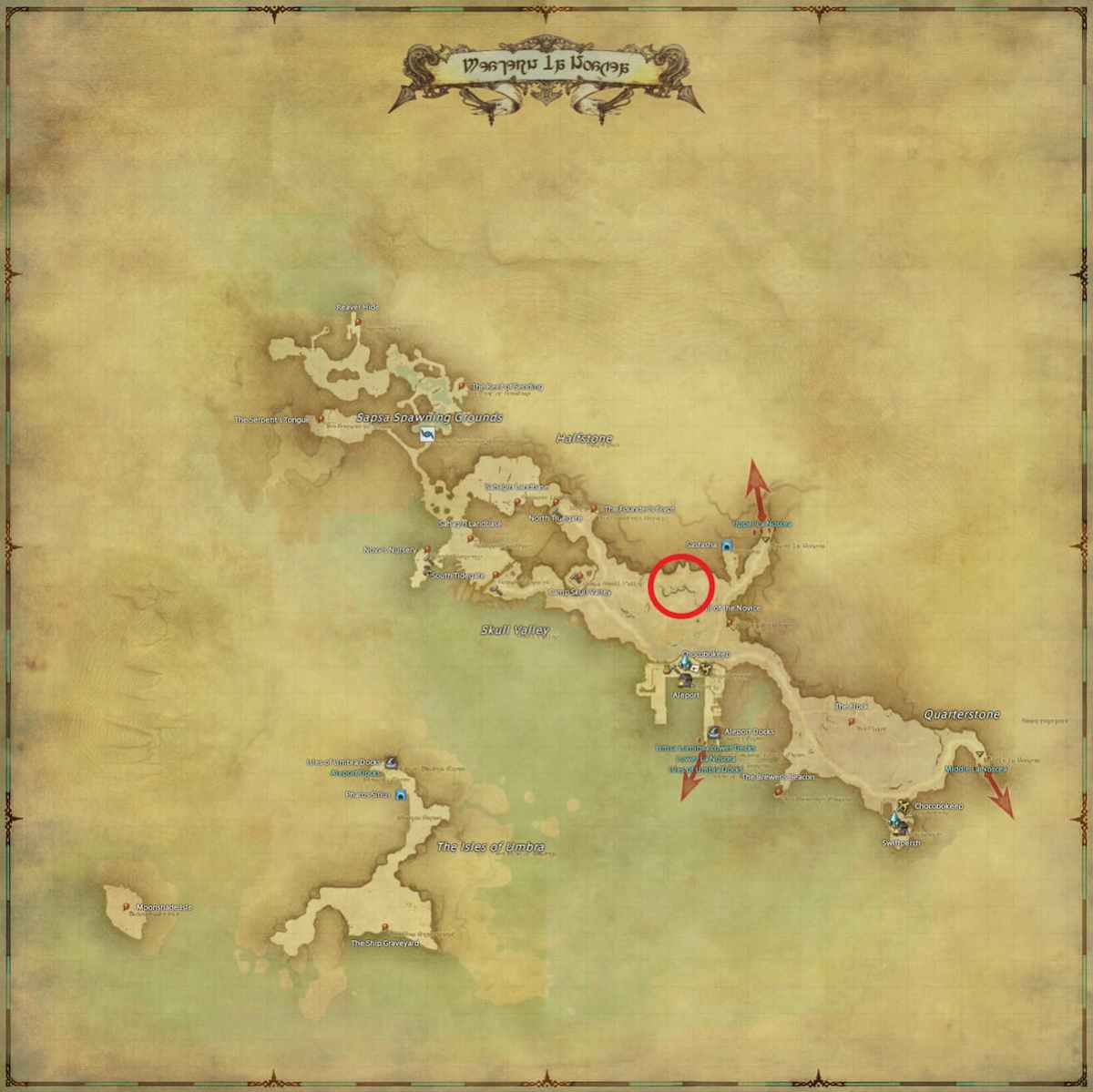 All Arr Hunt Mark Locations In Ffxiv Western La Noscea Tryptix Stumblemox (fate)