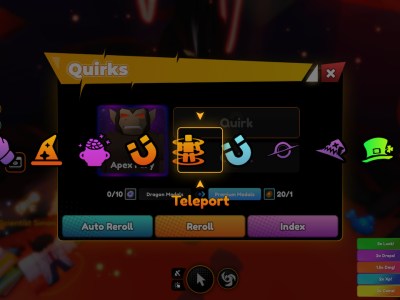 Anime Champions Reroll Quirks