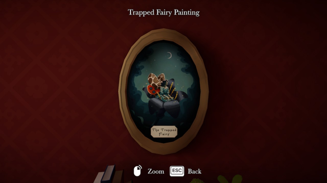 Botany Manor Nightfall Trapped Fairy Painting