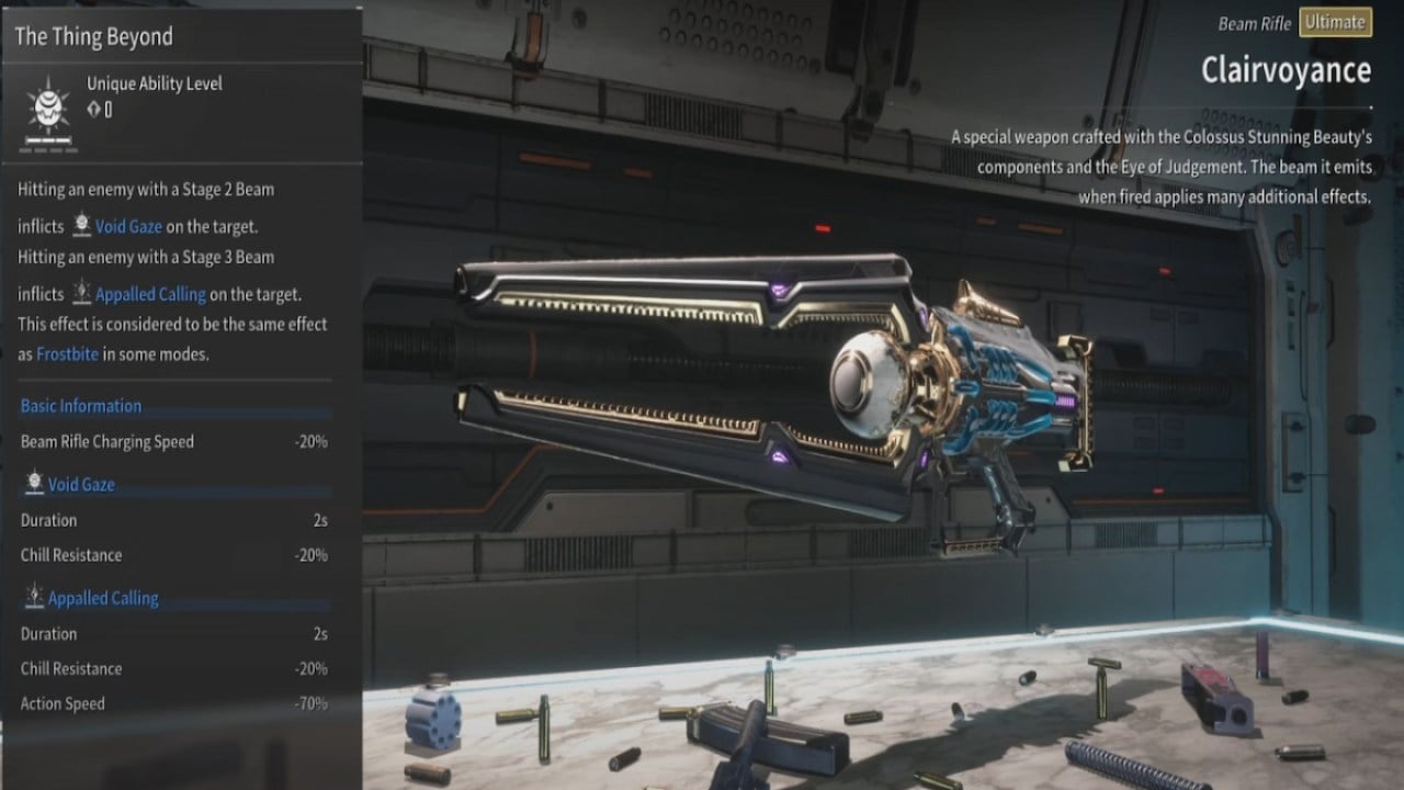 Clairvoyance The First Descendant Best Viessa Weapon Build