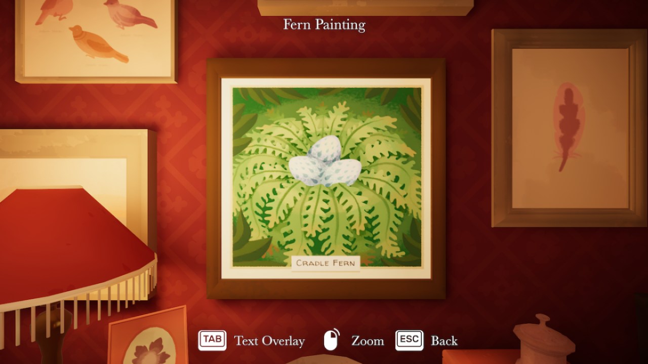 Cradle Fern Painting Botany Manor