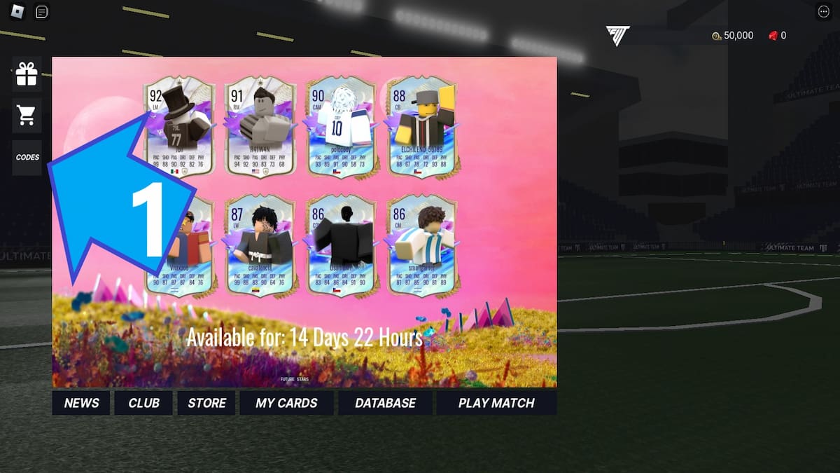 FUT 24 Menu screen.