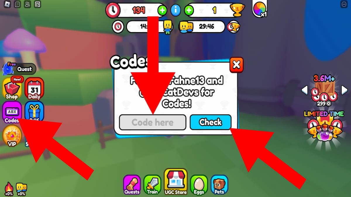 How To Redeem Train For UGC Codes