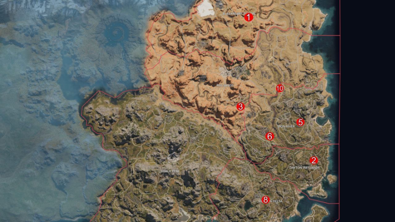 Map Locations Resources Once Human